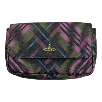 Vivienne Westwood Tartan Crossbody Bag | O/S, Tan