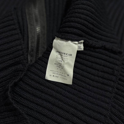 Stone island Ribbed Wool Full Zip