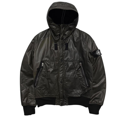 Stone Island Waxed Ice Jacket