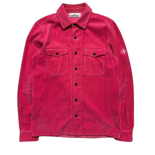 Stone Island Pink Corduroy Shirt - Known Source