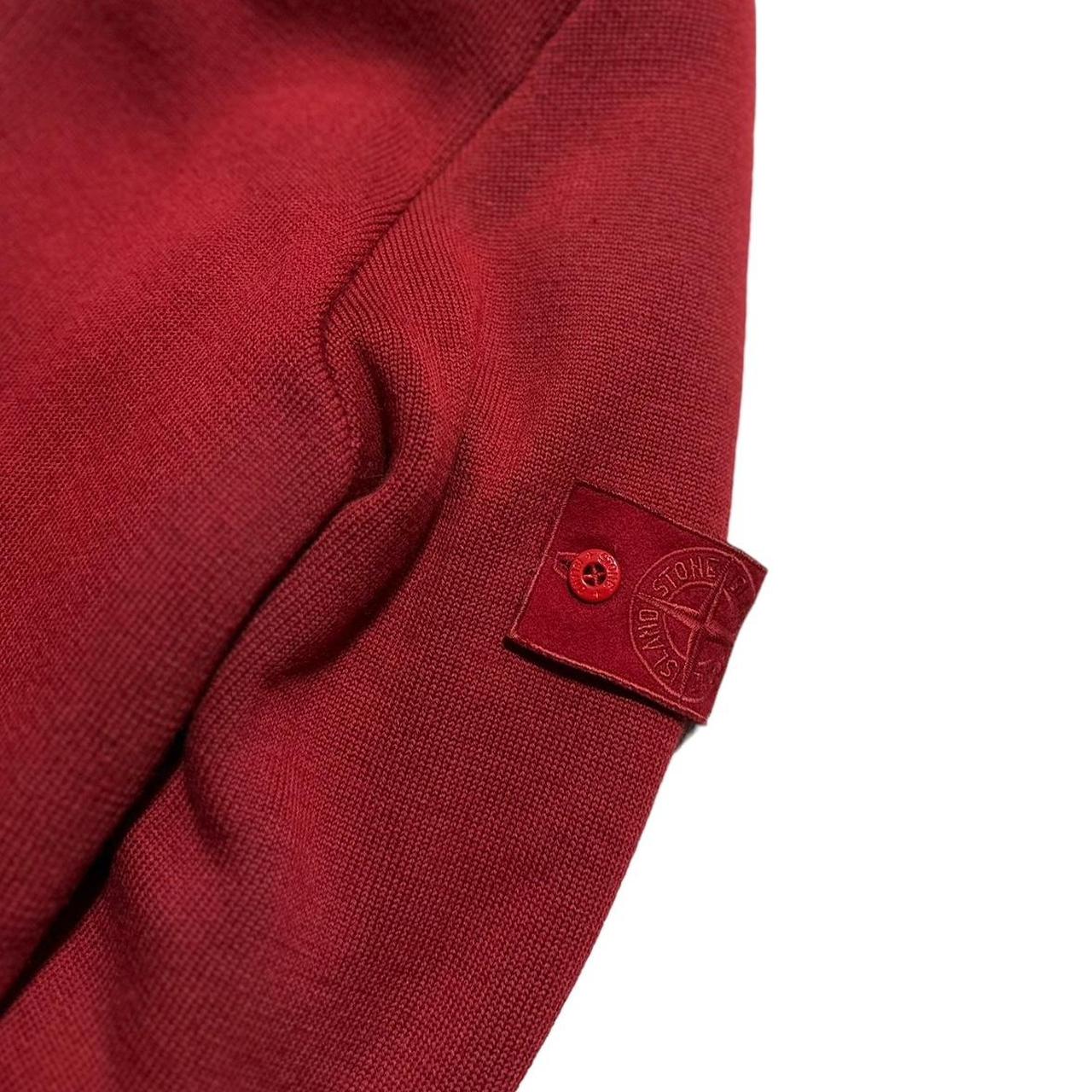 Stone Island 2013 Red Ghost Presidential Knit Jacket