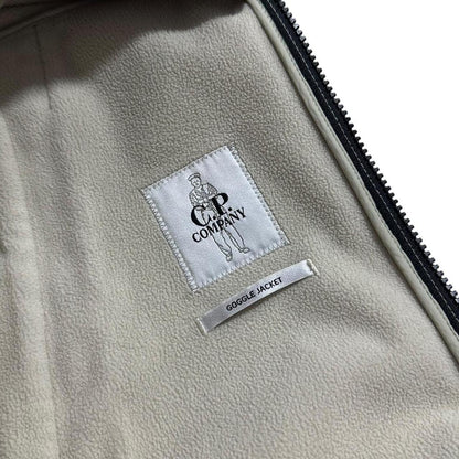 CP Company Cream Soft Shell Goggle Jacket