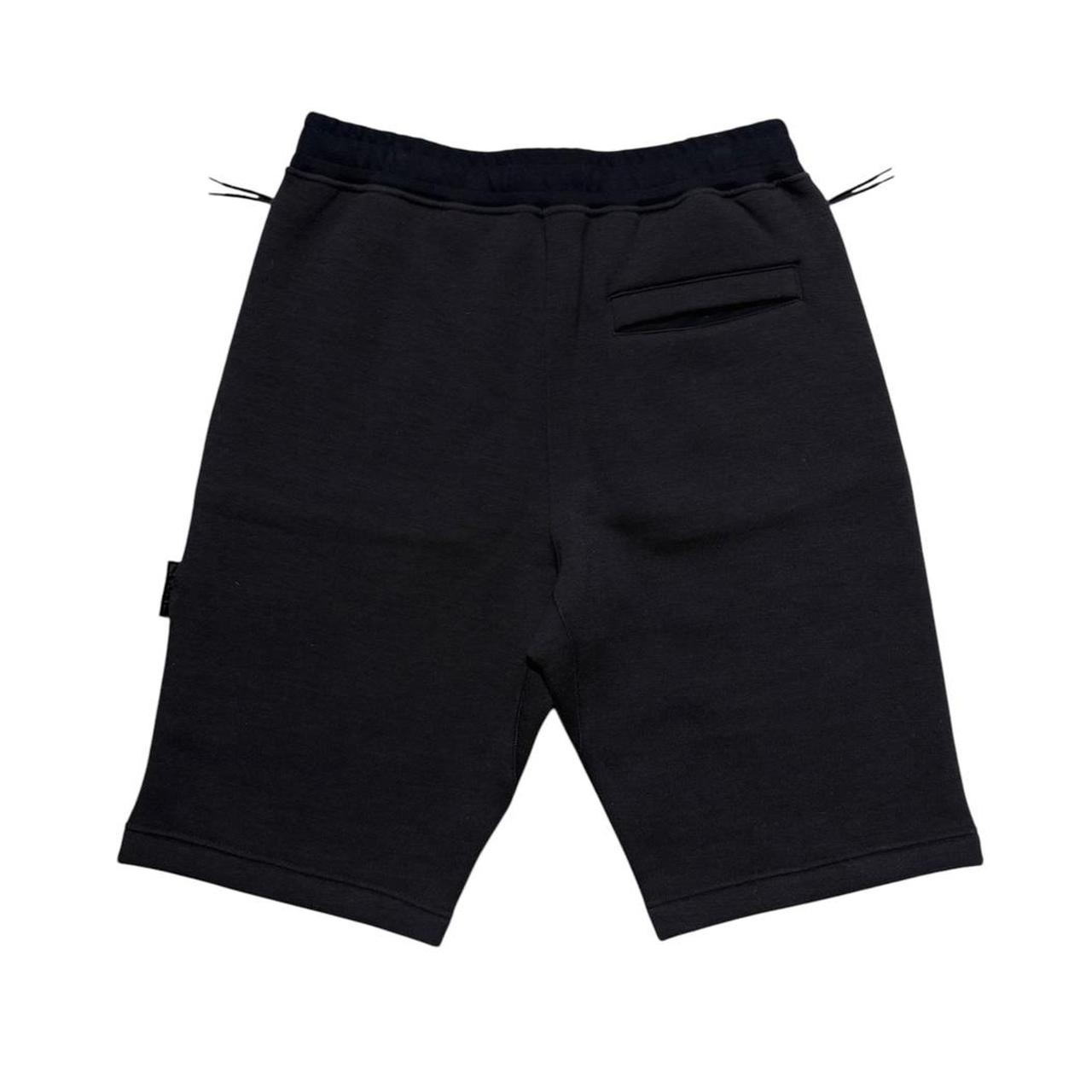 Stone Island Navy Ghost Cotton Shorts