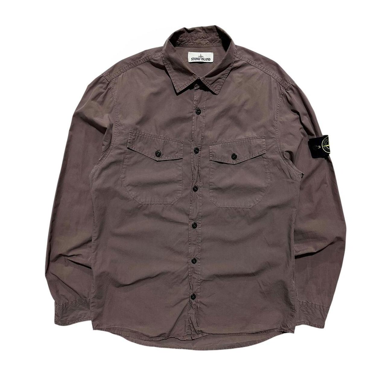 Stone Island Purple Overshirt