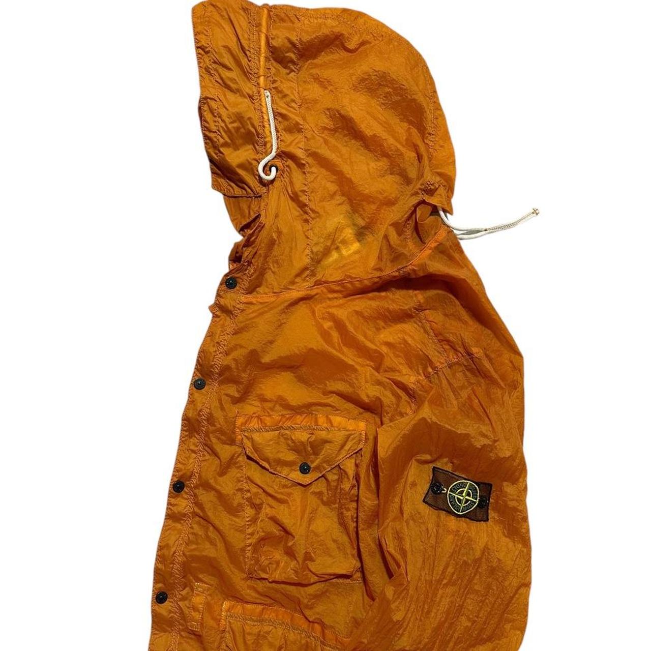 Stone Island S/S 2008 Orange Hyperlight Mesh Jacket