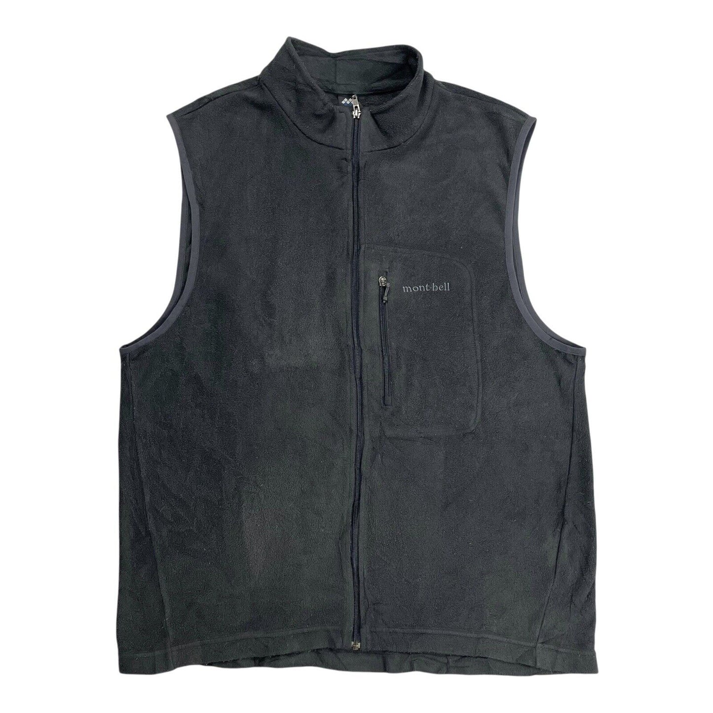 Montbell Chameece Fleece Gilet, Size Large | O/S, Grey