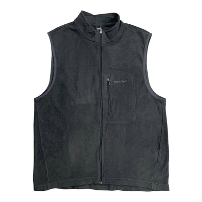 Montbell Chameece Fleece Gilet, Size Large | O/S, Grey