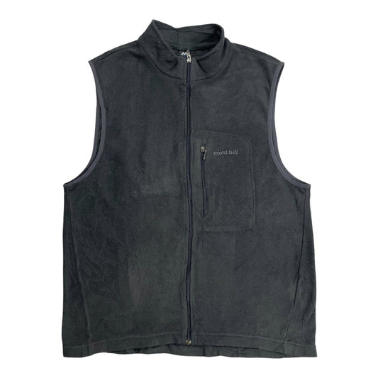Montbell Chameece Fleece Gilet, Size Large | O/S, Grey