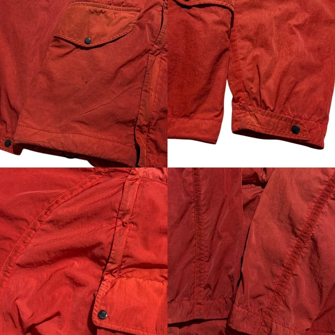 CP Company Red Nylon Chrome Goggle Jacket