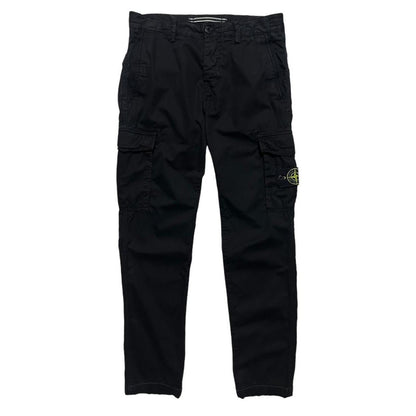 Stone Island Black Combat Cargos