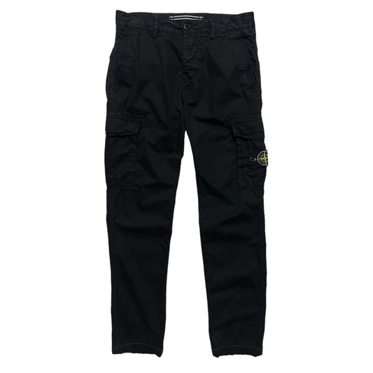 Stone Island Black Combat Cargos