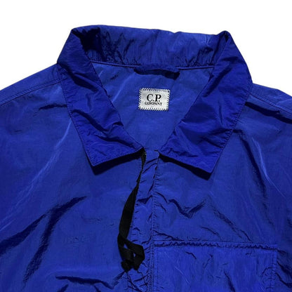 CP Company Blue Nylon Overshirt