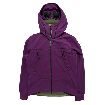 CP Company Purple Soft Shell Goggle Jacket