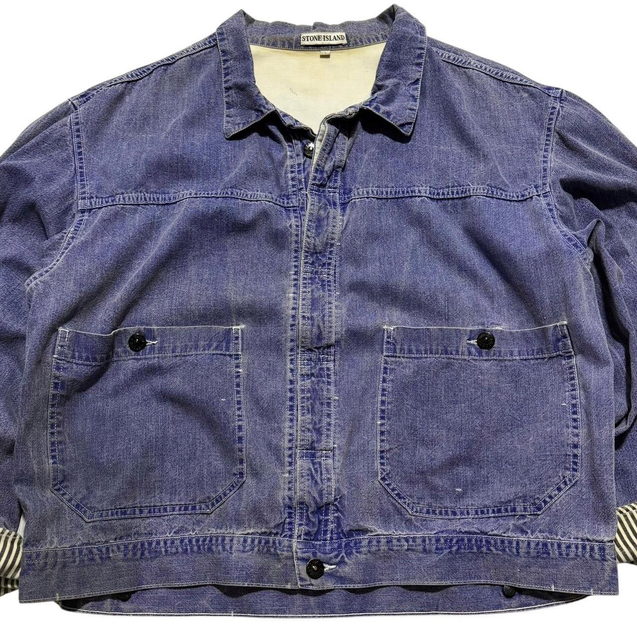 Stone Island 1986 Carpenter Jacket | Large, Yellow