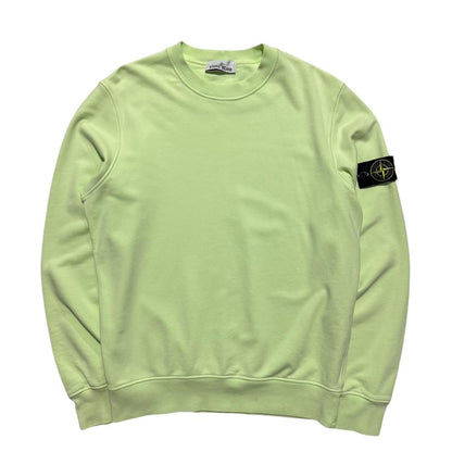 Stone Island Lime Pullover Crewneck | Large, TBD
