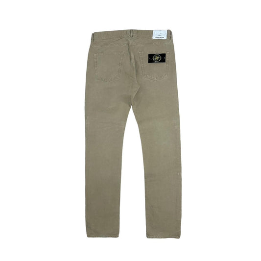 Stone Island Chino Bottoms Discontinued with Iconic Compass