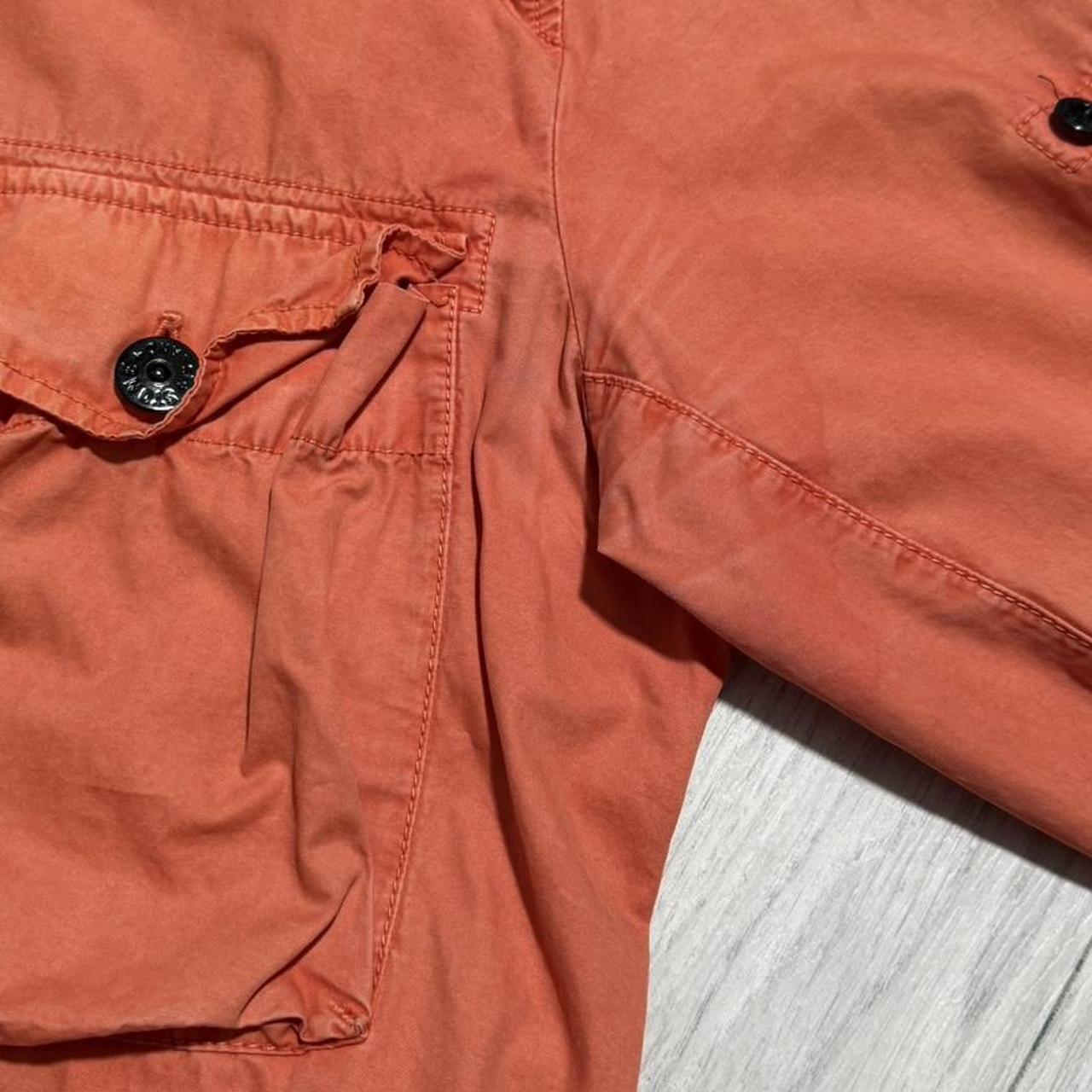 Stone Island Orange Overshirt