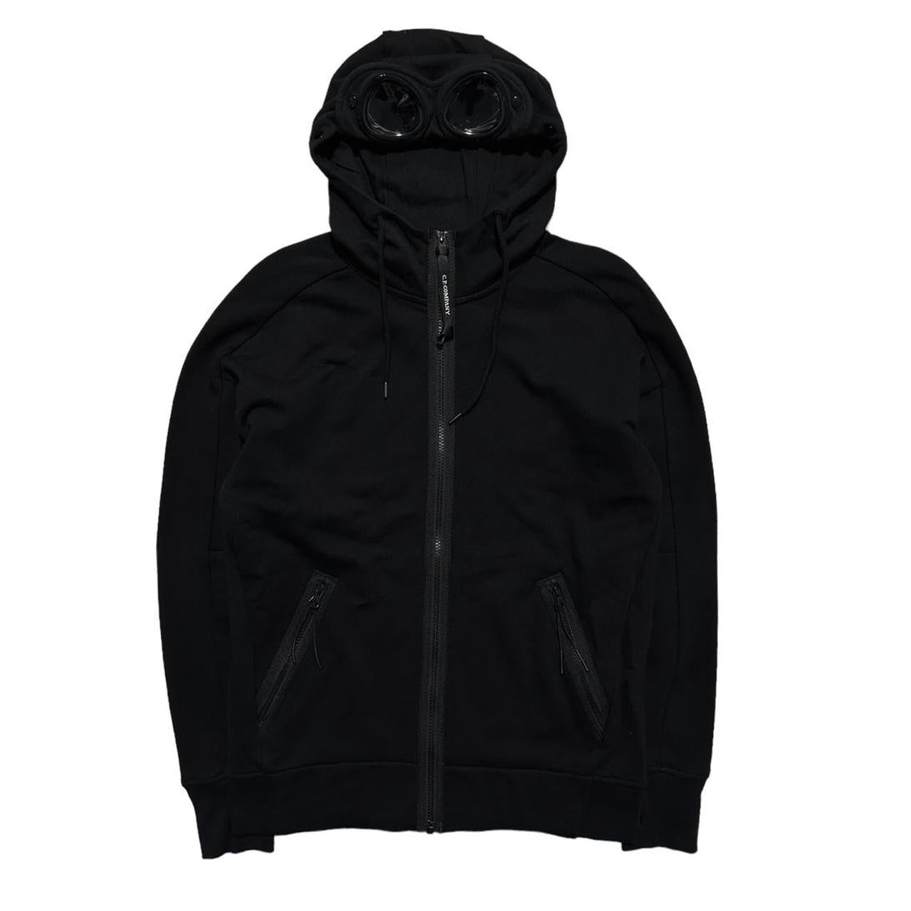 CP Company Black Full Zip Goggle Jacket