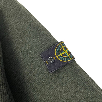 Vintage Stone Island Mock Neck Sweatshirt, Size XL | O/S, Green
