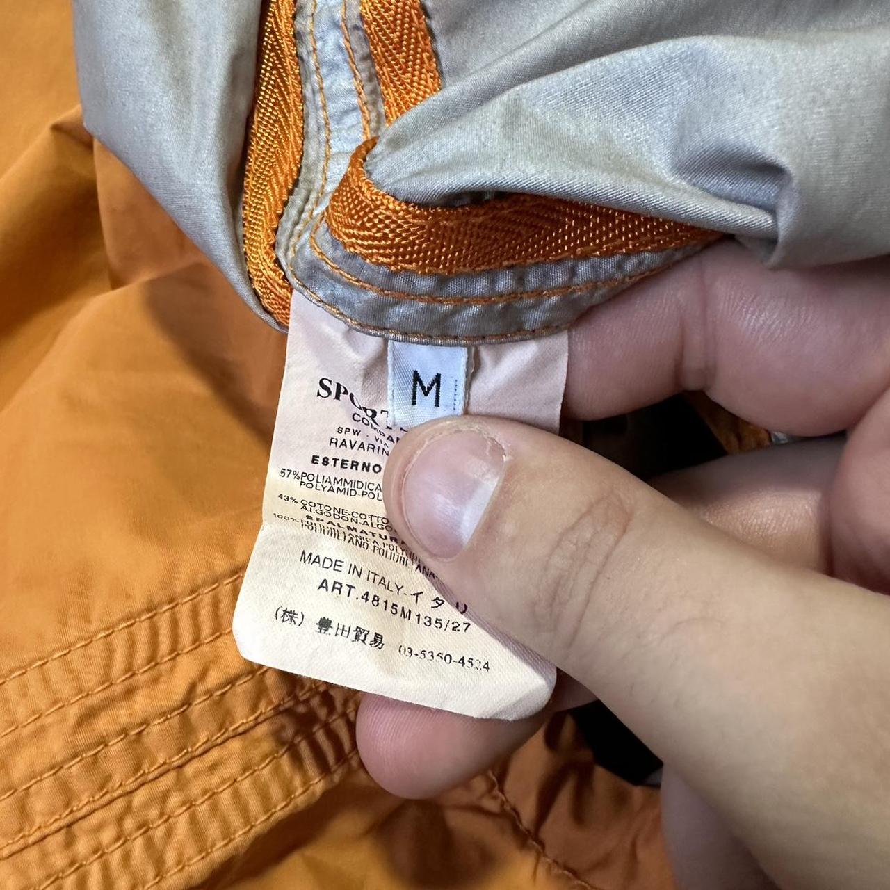 Stone Island Membrana Orange Jacket