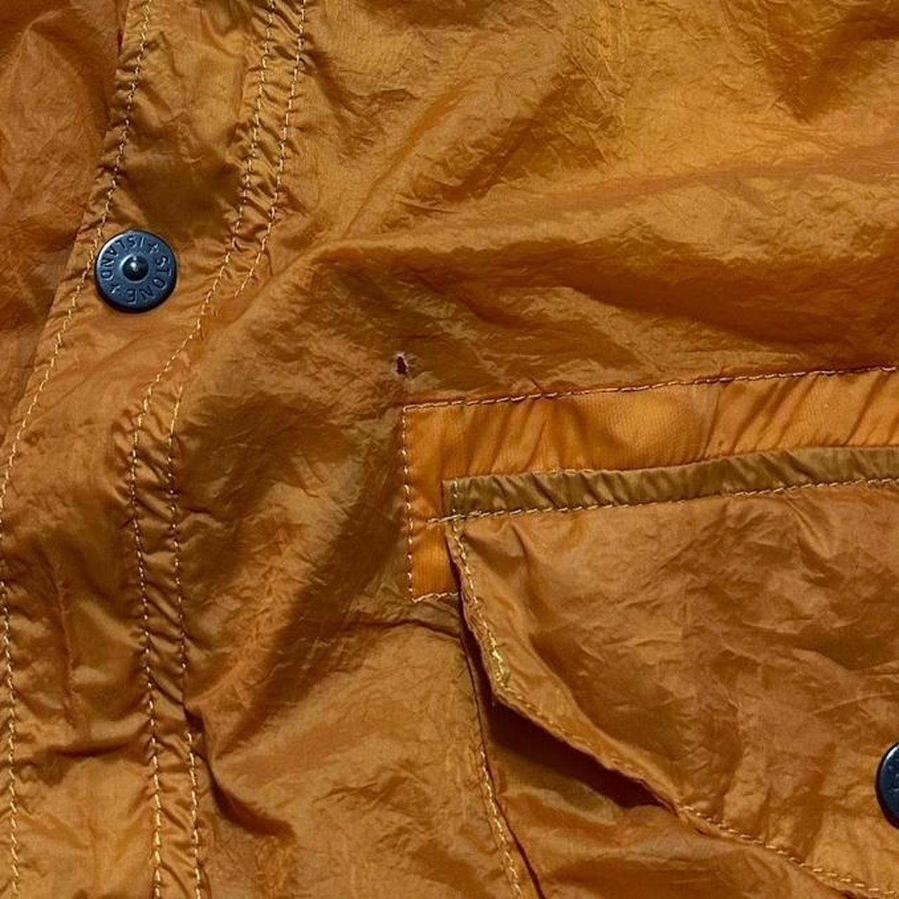 Stone Island S/S 2008 Orange Hyperlight Mesh Jacket