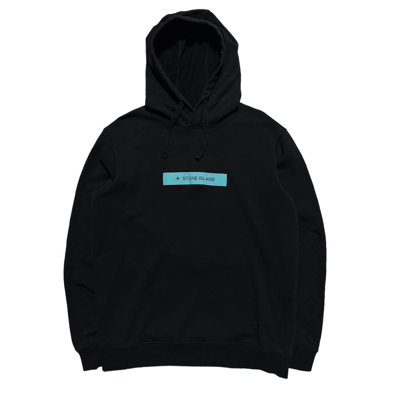 Stone Island Box Logo Pullover Hoodie