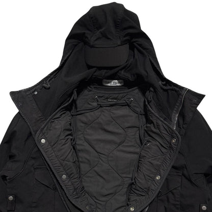 Stone Island Multipocket Peaked Hood Jacket | Medium, Black