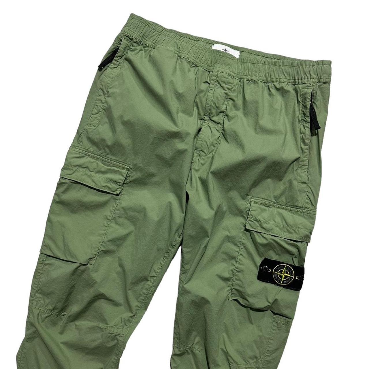 Stone Island Green Combat Cargos