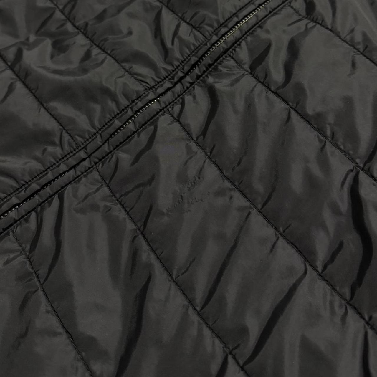Prada Hybrid Down Hoodie | Large, Black