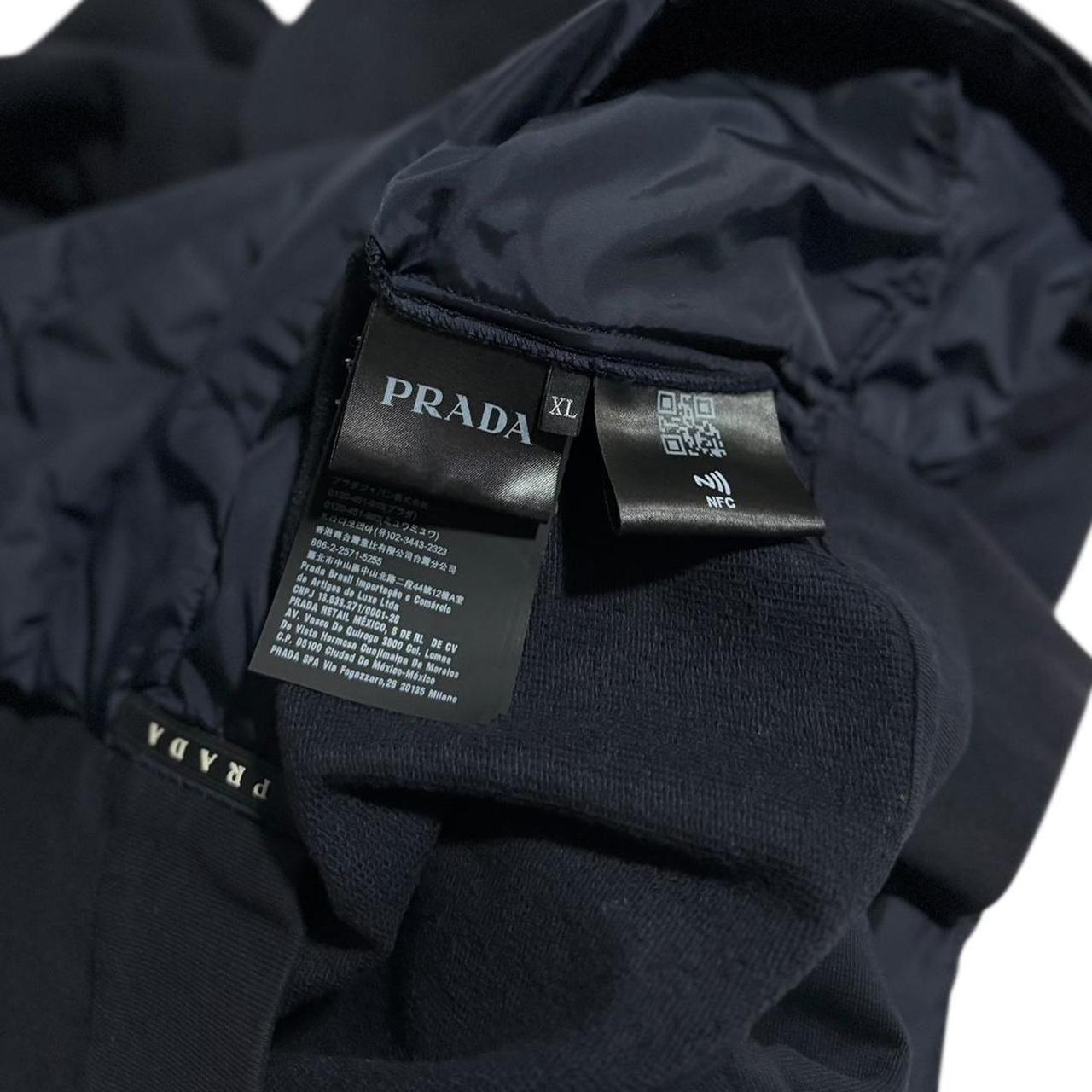 Prada Cotton Down Jacket | XL, Black