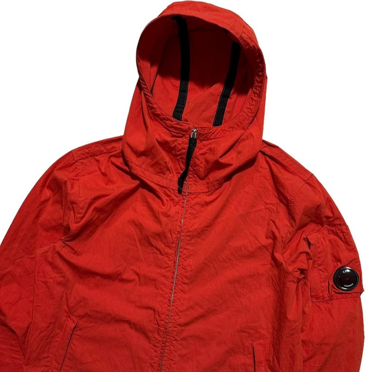 CP Company 50 Filli Red Canvas Jacket
