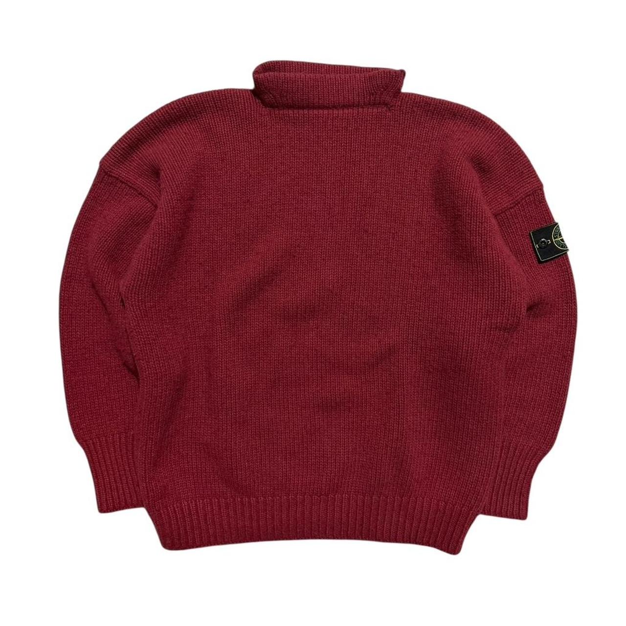 Stone Island 1980's Heavy Knit Jumper