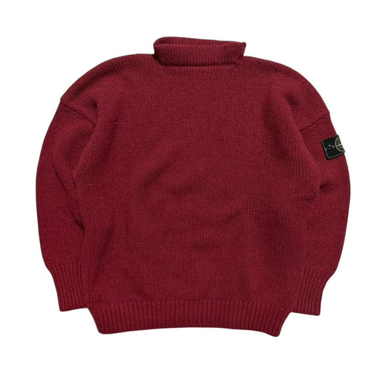 Stone Island 1980's Heavy Knit Jumper