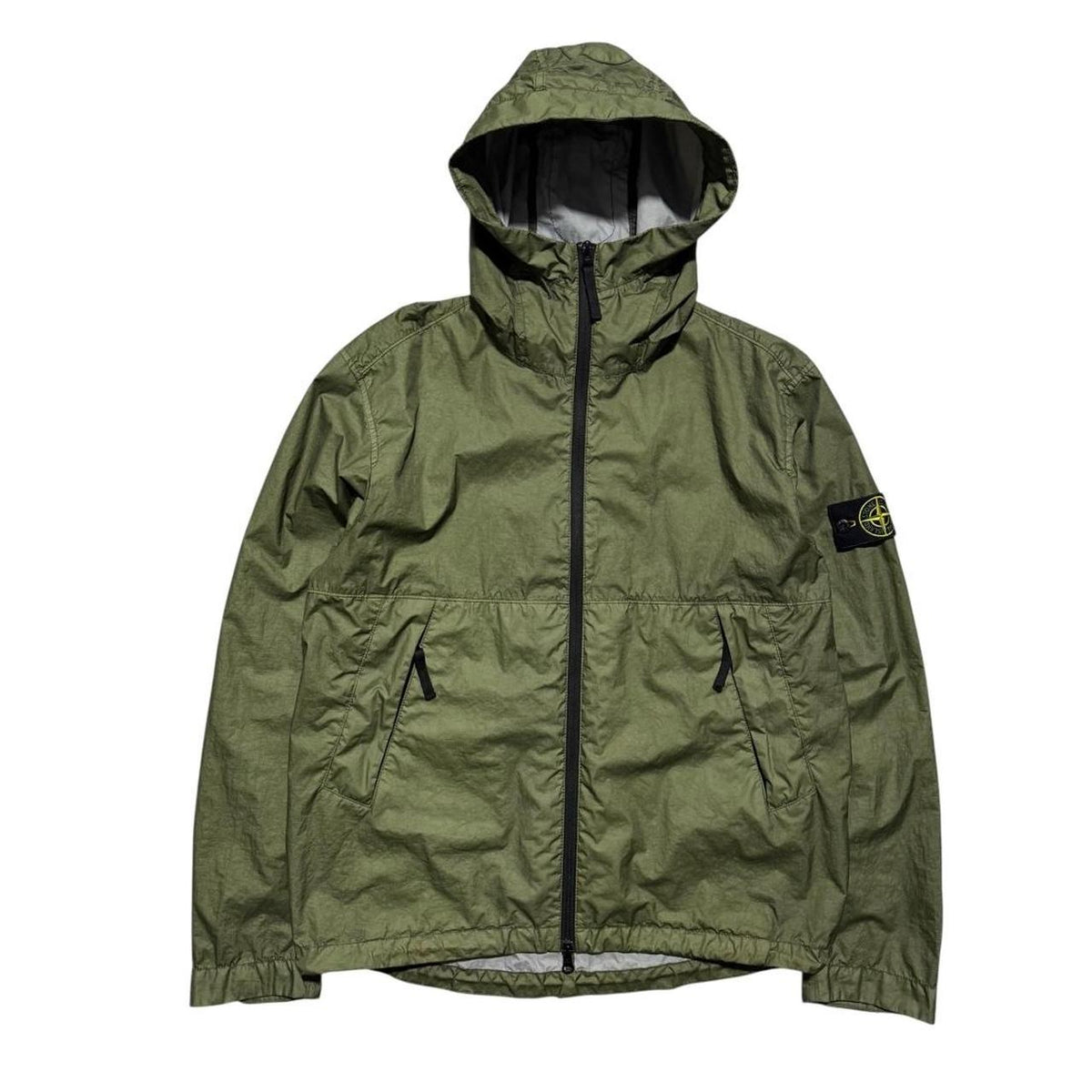 Stone Island Membrana 3L Jacket | Large, Olive
