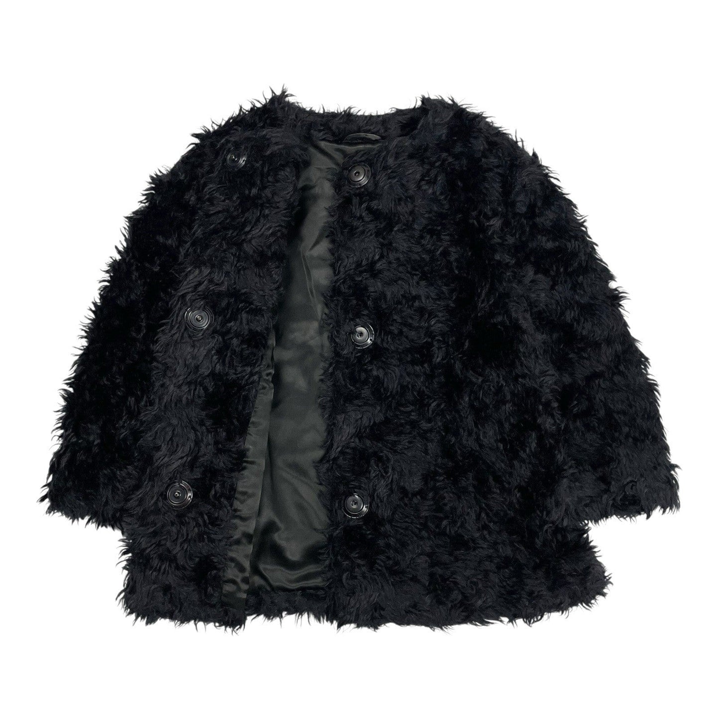 Prada Mohair Cardigan, Size UK8 | O/S, Black