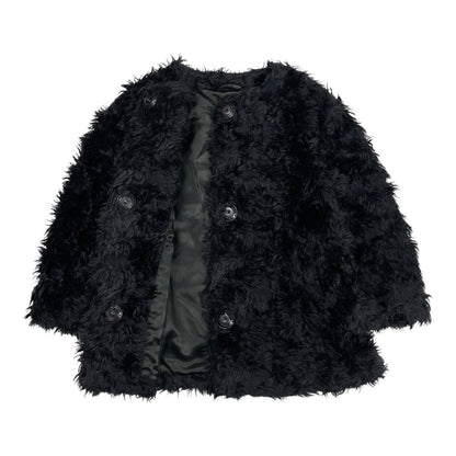 Prada Mohair Cardigan, Size UK8 | O/S, Black