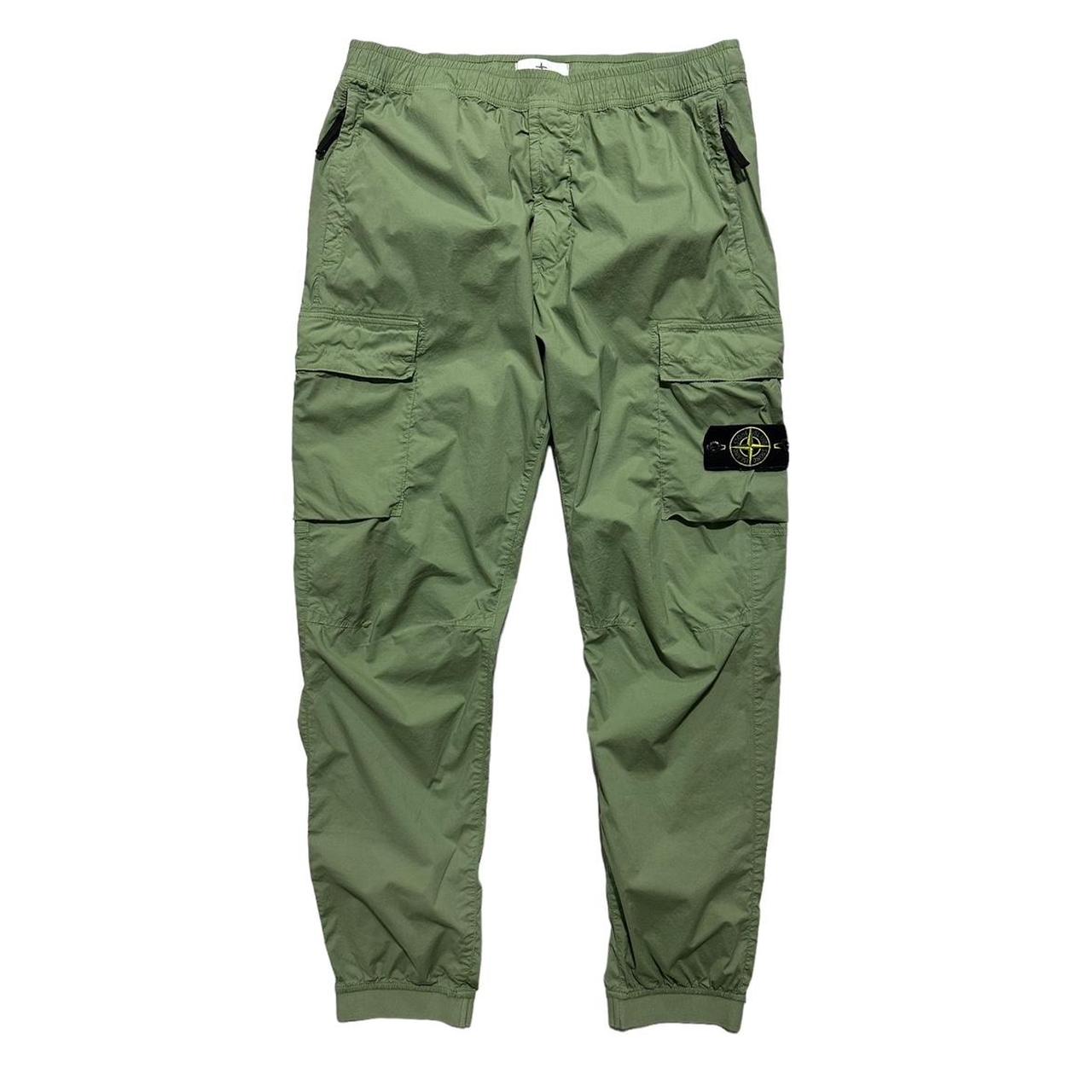 Stone Island Green Combat Cargos