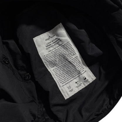 Stone Island Loom Woven Down Jacket | Medium, Black