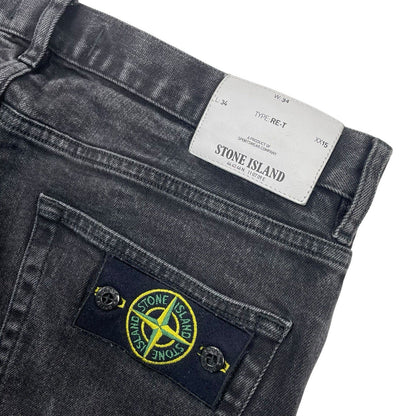 Stone Island RE-T Jeans, W34 L34 | O/S, Grey
