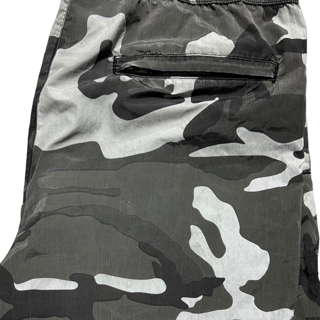 Supreme Stone Island Nylon Camo Bottoms