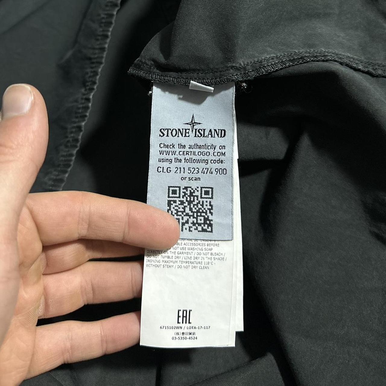 Stone Island Canvas Overshirt | XXXL, TBD