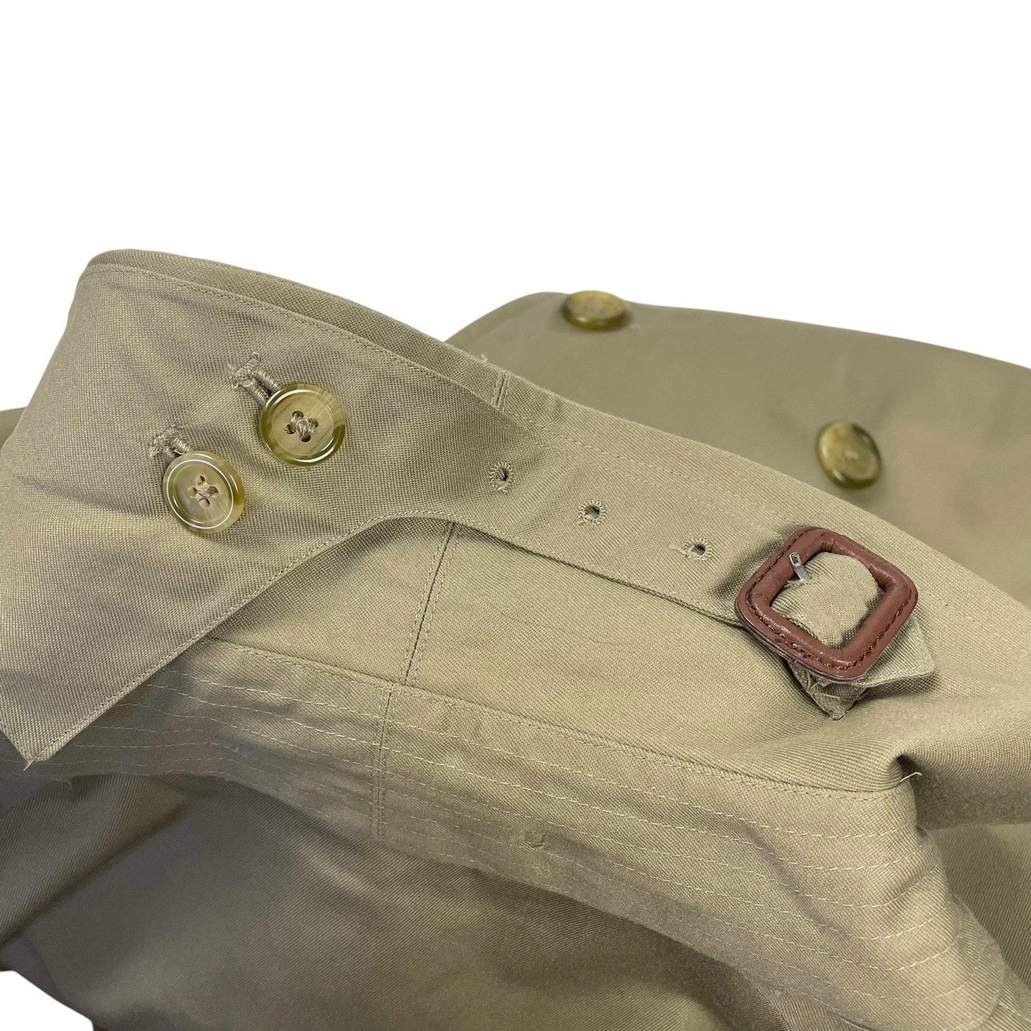 Vintage Burberrys Nova Check Trench Coat, Size 50 Long | O/S, Beige