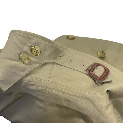 Vintage Burberrys Nova Check Trench Coat, Size 50 Long | O/S, Beige