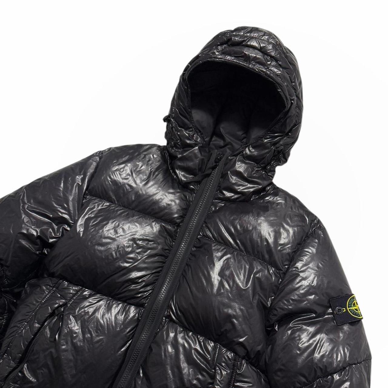 Stone Island Pertex Down Jacket | Medium, Black