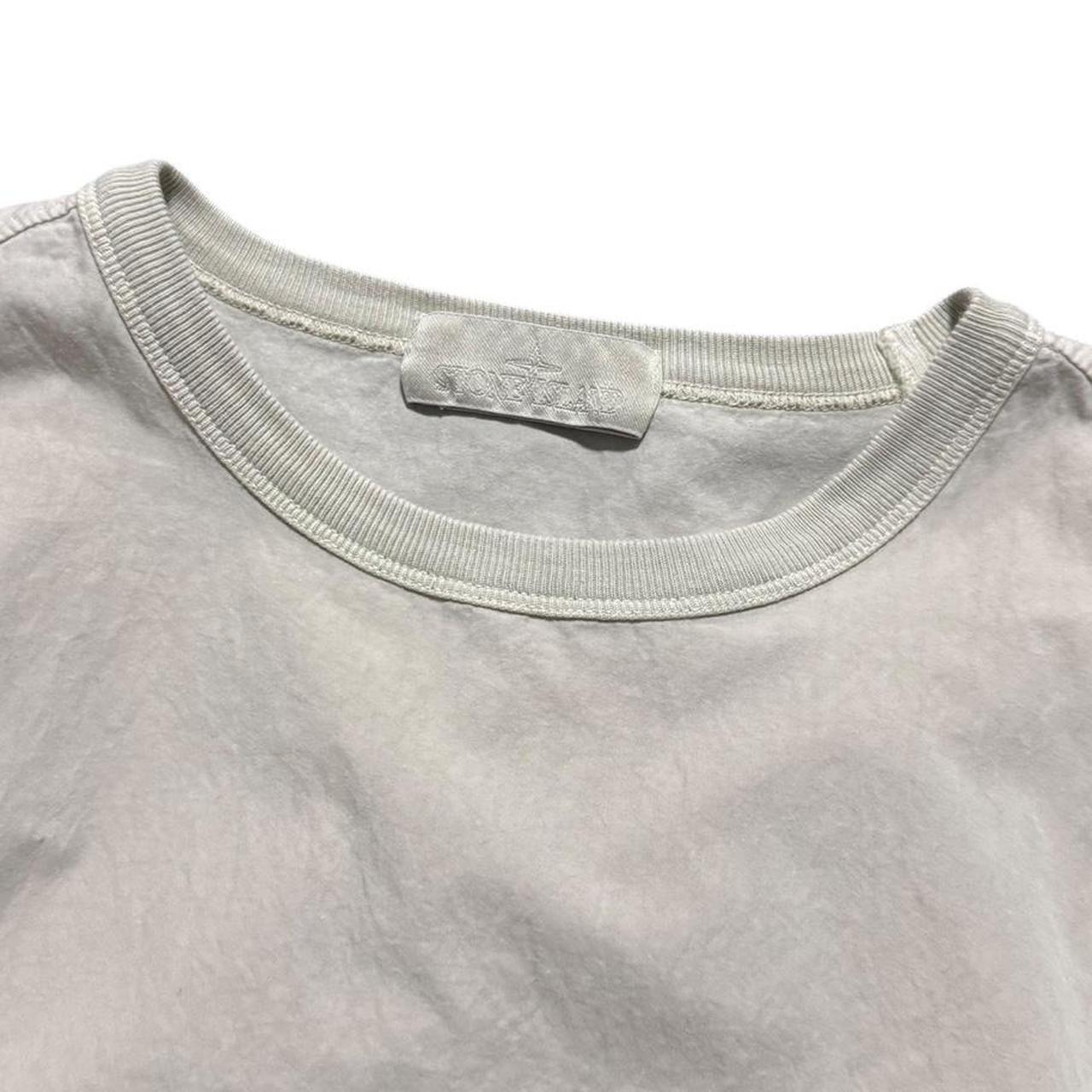 Stone Ghost Canvas Pullover | Large, Stone
