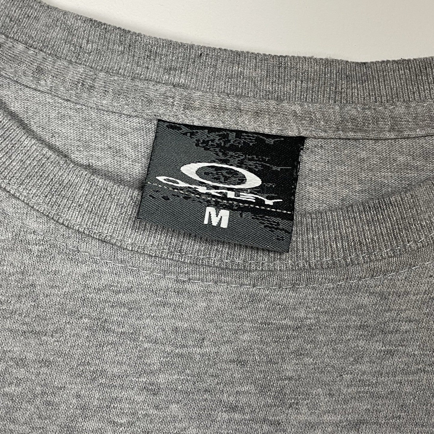 Vintage Oakley Mad Science Long Sleeve T-Shirt, Size Medium | O/S, Grey