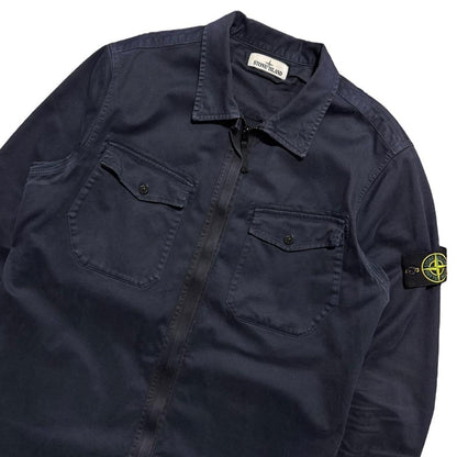 Stone Island Navy Overshirt