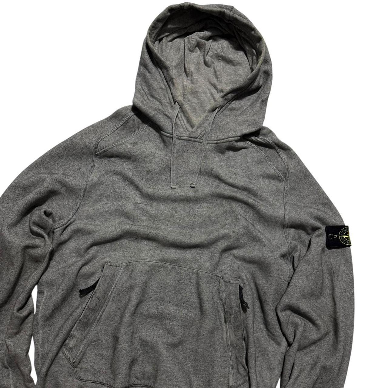 Stone Island Dust Treatment Pullover Hoodie