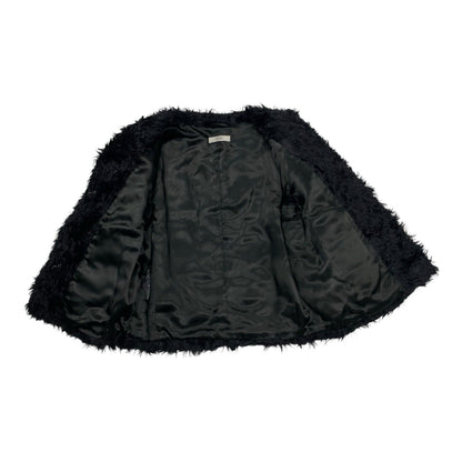 Prada Mohair Cardigan, Size UK8 | O/S, Black