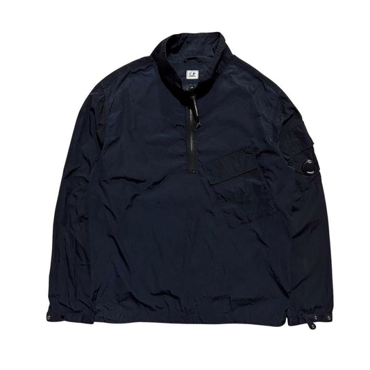 CP Company Navy Nylon Pullover Jacket